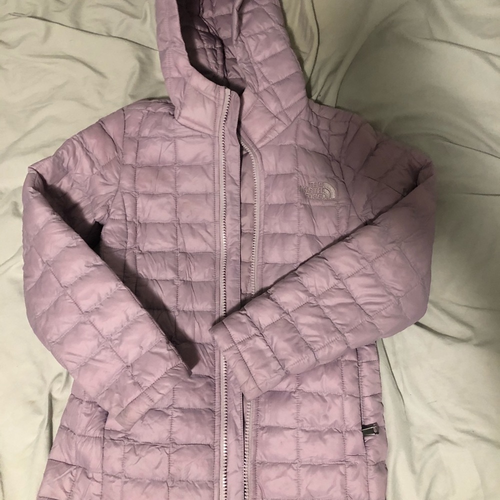 Girls north face puffer jacket